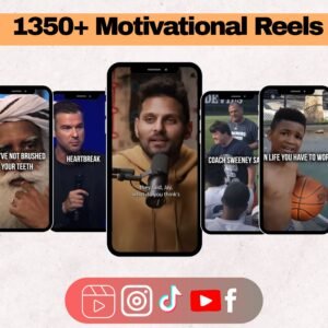 1350+ Viral Motivational Reels – TikTok, Instagram, YouTube (PDF)